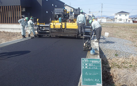 作業状況　現場