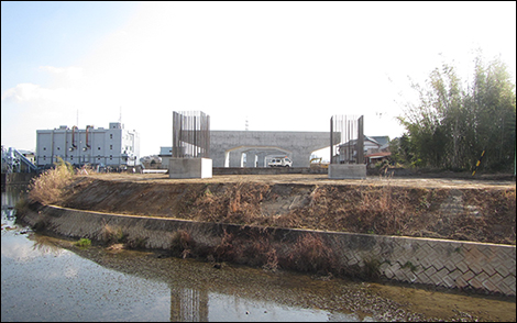 県 緊急予防治山事業 下市井